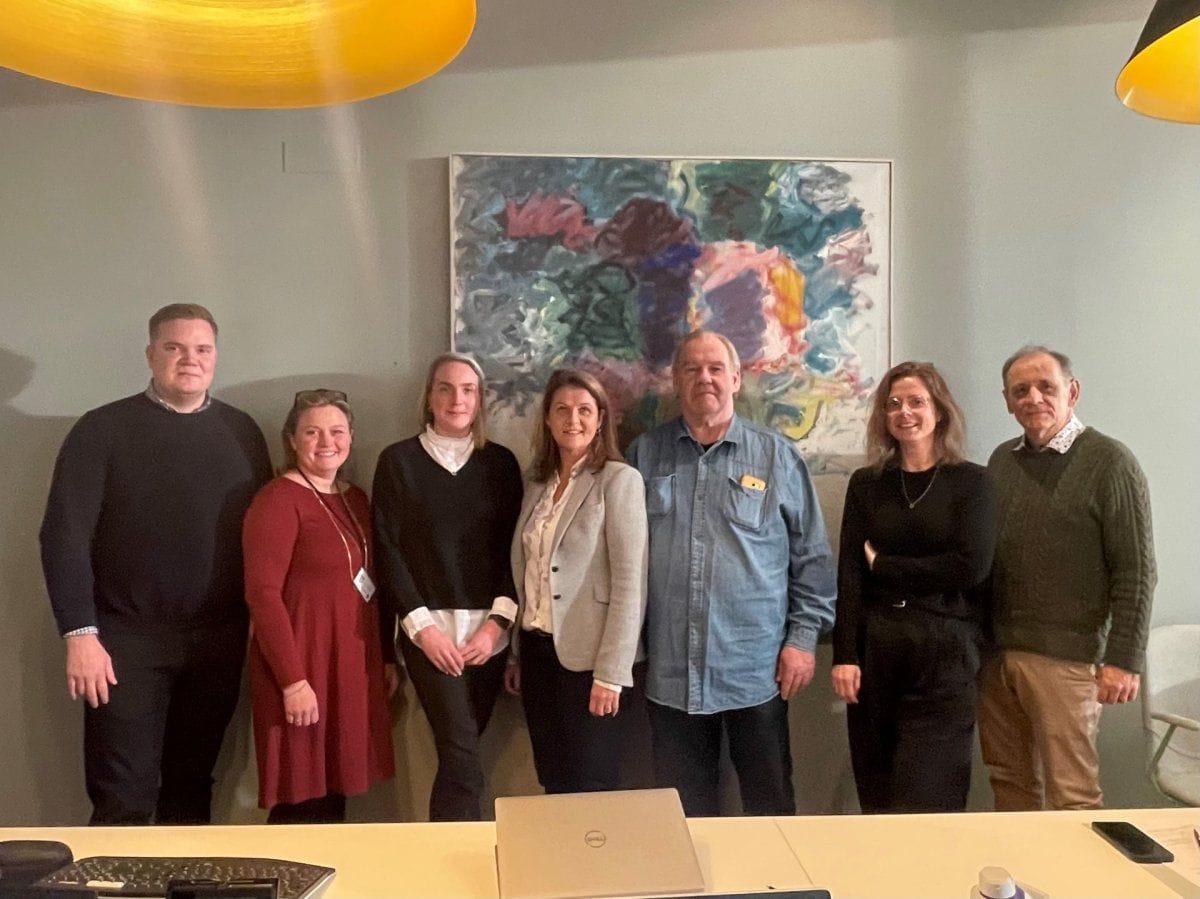 Á myndinni eru: Andri Steinn Hilmarsson, Sigrún María Kristinsdóttir, Íris Svavarsdóttir, Hjördís Ý…