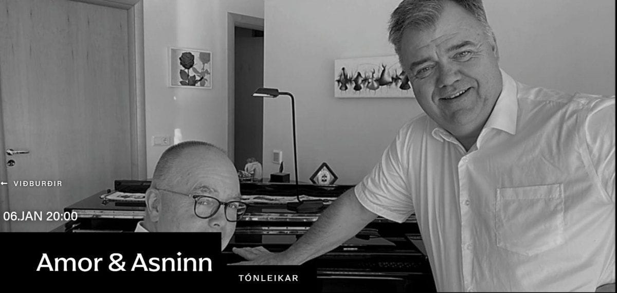Amor og asninn, tónleikar með lögum Sigfúsar Halldórssonar.