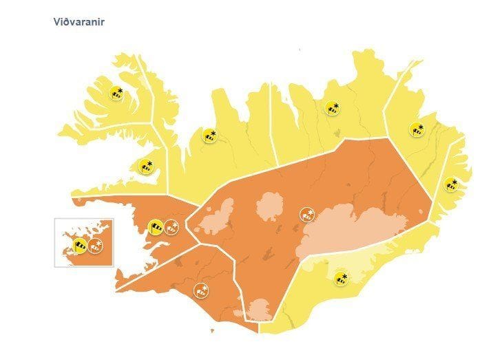 Appelsínugul viðvörun er á höfuðborgarsvæðinu 26.mars sem hefur margvísleg áhrif á þjónustu bæjarin…