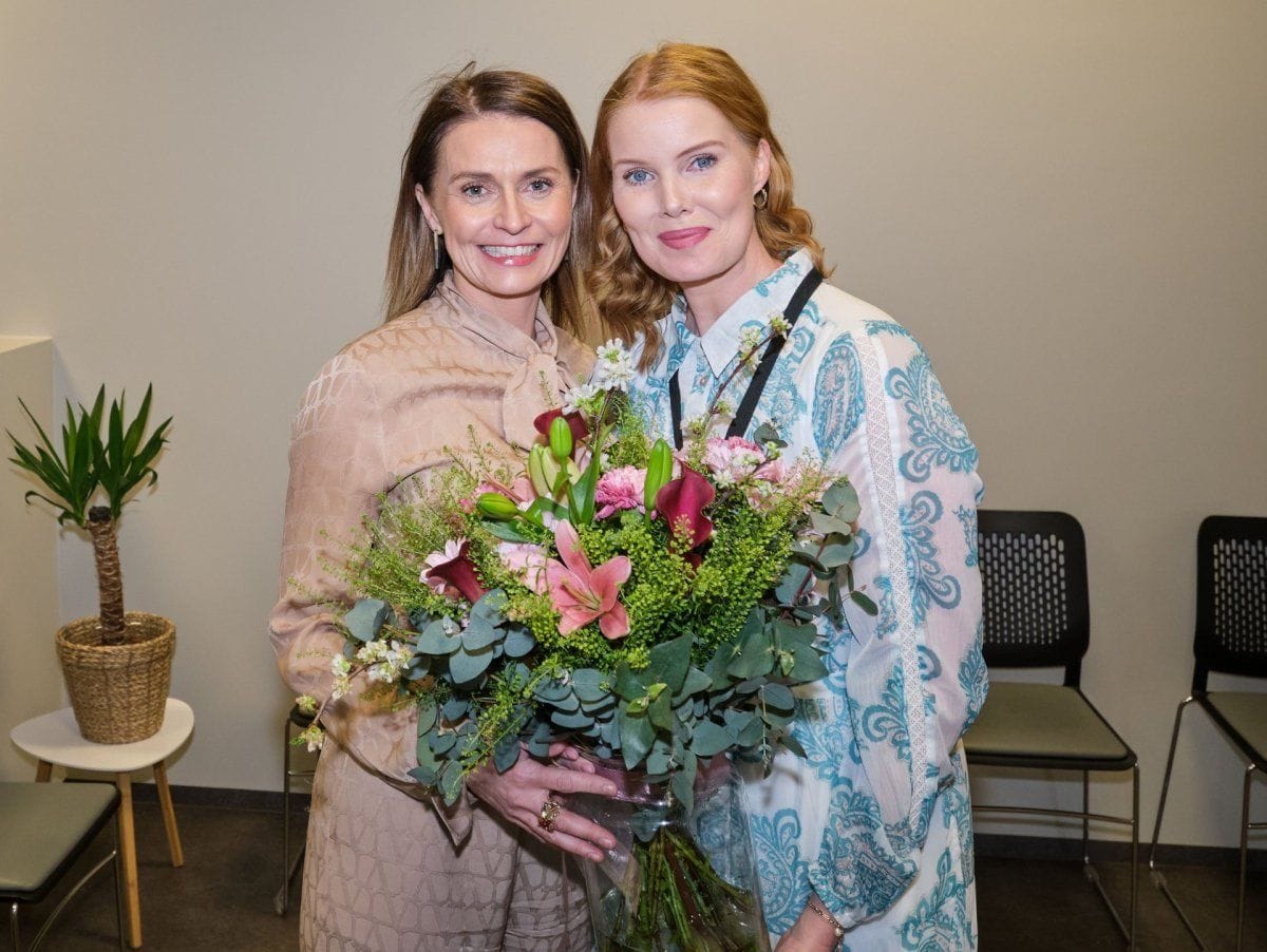 Ásdís Kristjánsdóttir bæjarstjóri Kópavogis og Sigrún Þórarinsdóttir, sviðsstjóri velferðarsviðs.