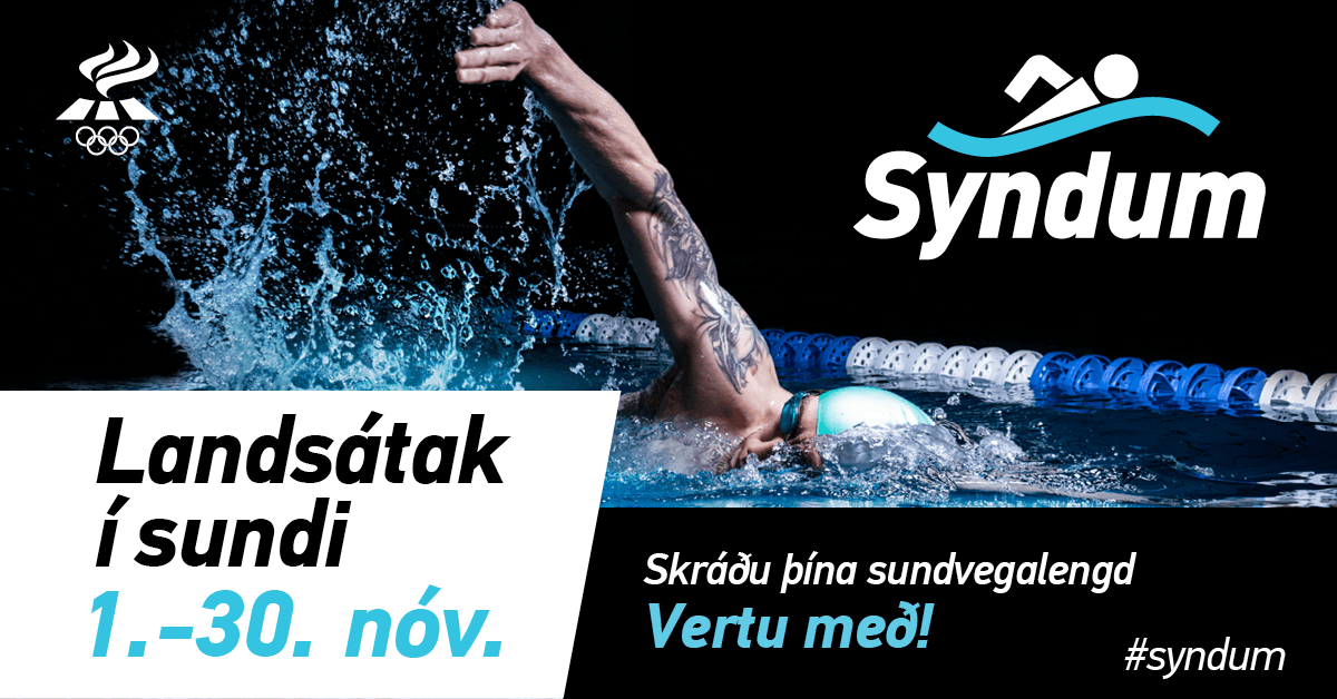 Landsátak í sundi 1.-30.nóvember.