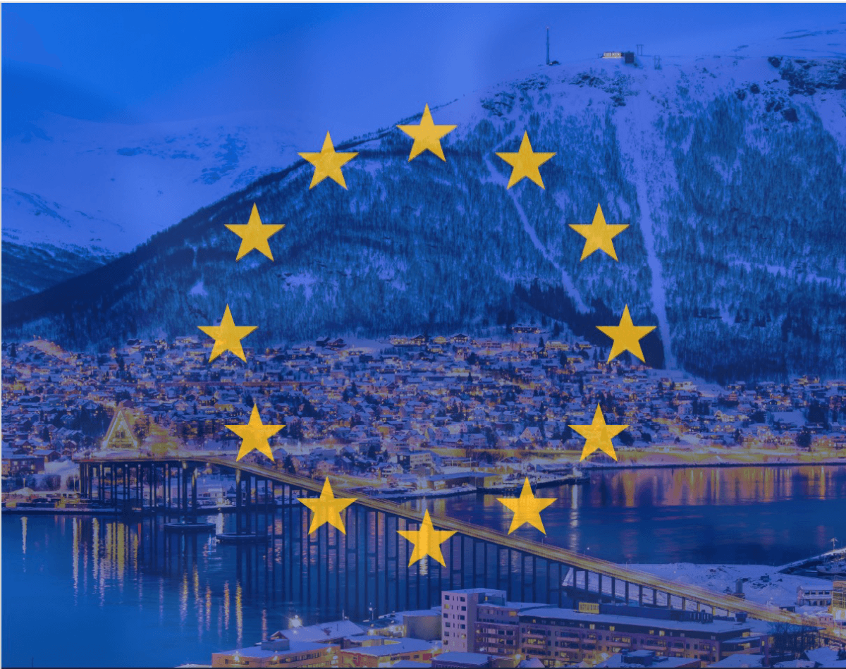 Samstarfinu var hleypt formlega af stokkunum í Tromsø í janúar 2024 en þar er myndin tekin.