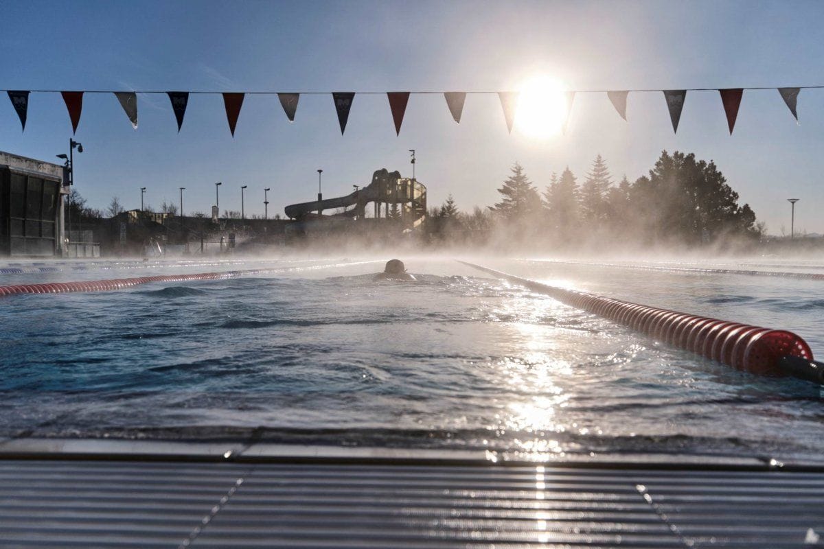 Sundlaugar Kópavogs verða opnar fyrir og eftir rauða viðvörun.