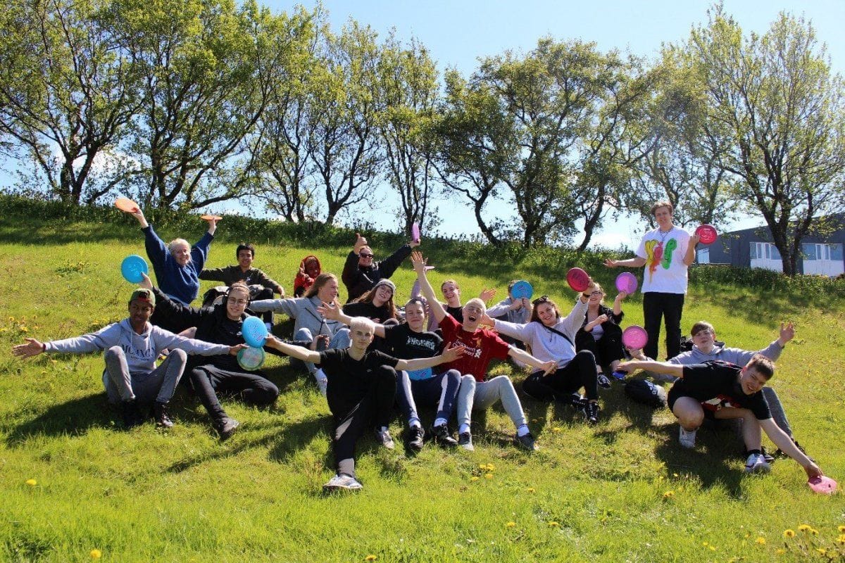 Þátttakendur í Velkomin hress í bragði.
