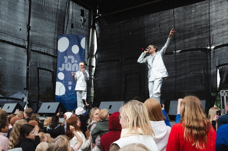Væb á 17. júní í Kópavogsbæ