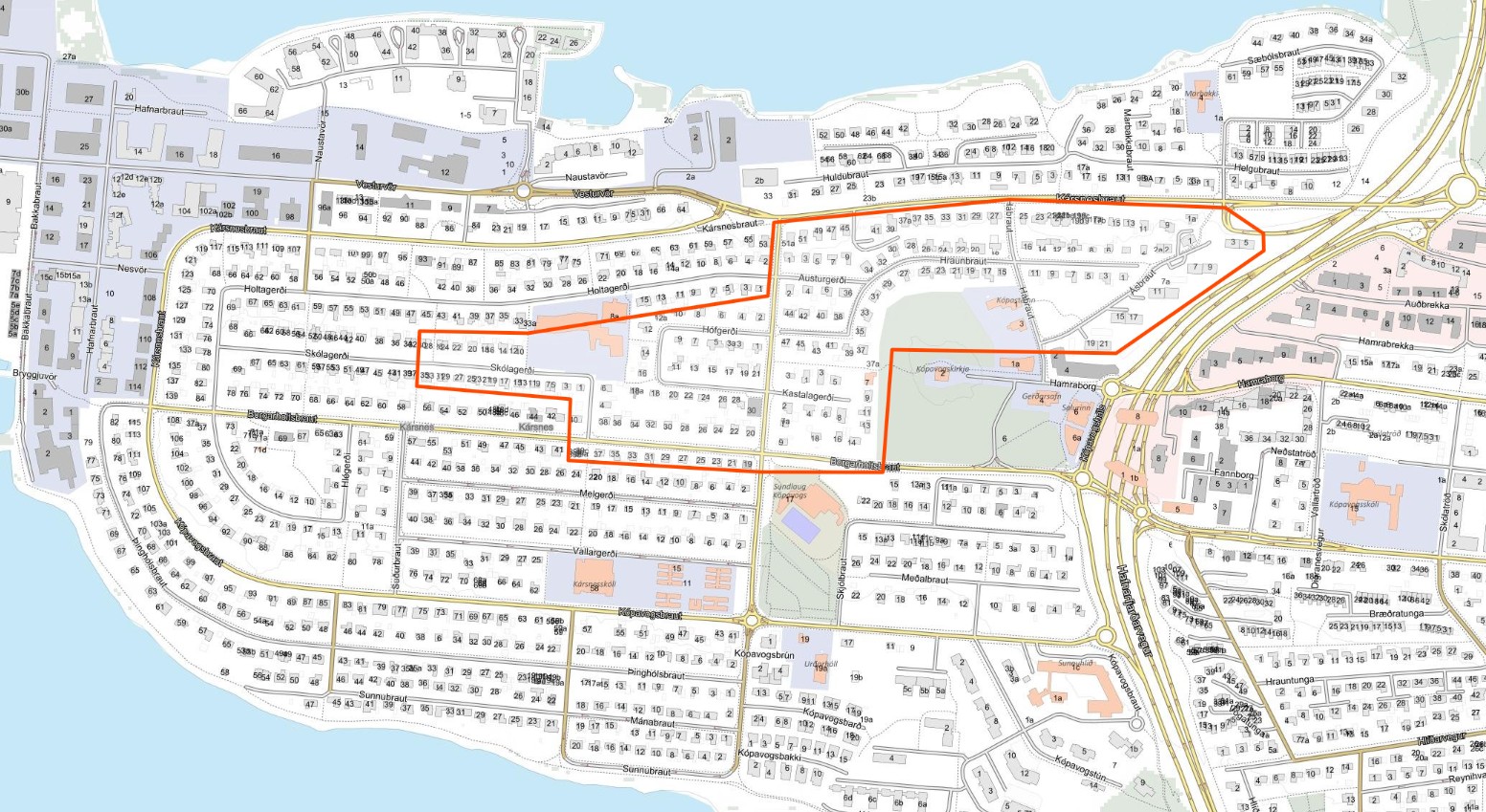 Lokað fyrir vatn á stórum hluta vesturbæjar Kópavogs