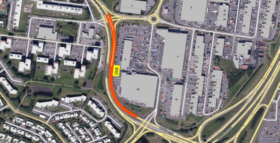 Nýbýlavegur lokaður 