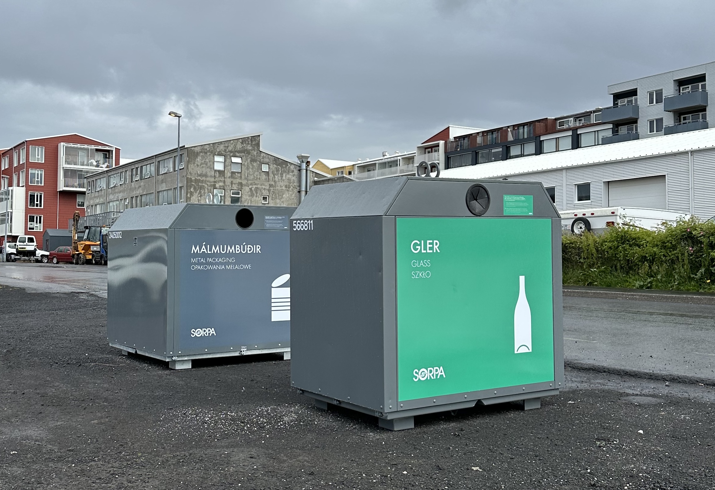 Grenndarstöð við Bakkabraut.