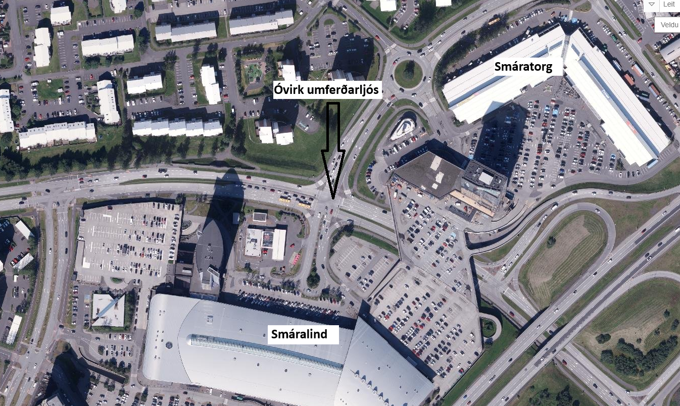 Fífuhvammsvegur endurnýjun umferðarljósa Fífuhvammsvegur endurnýjun umferðarljósa