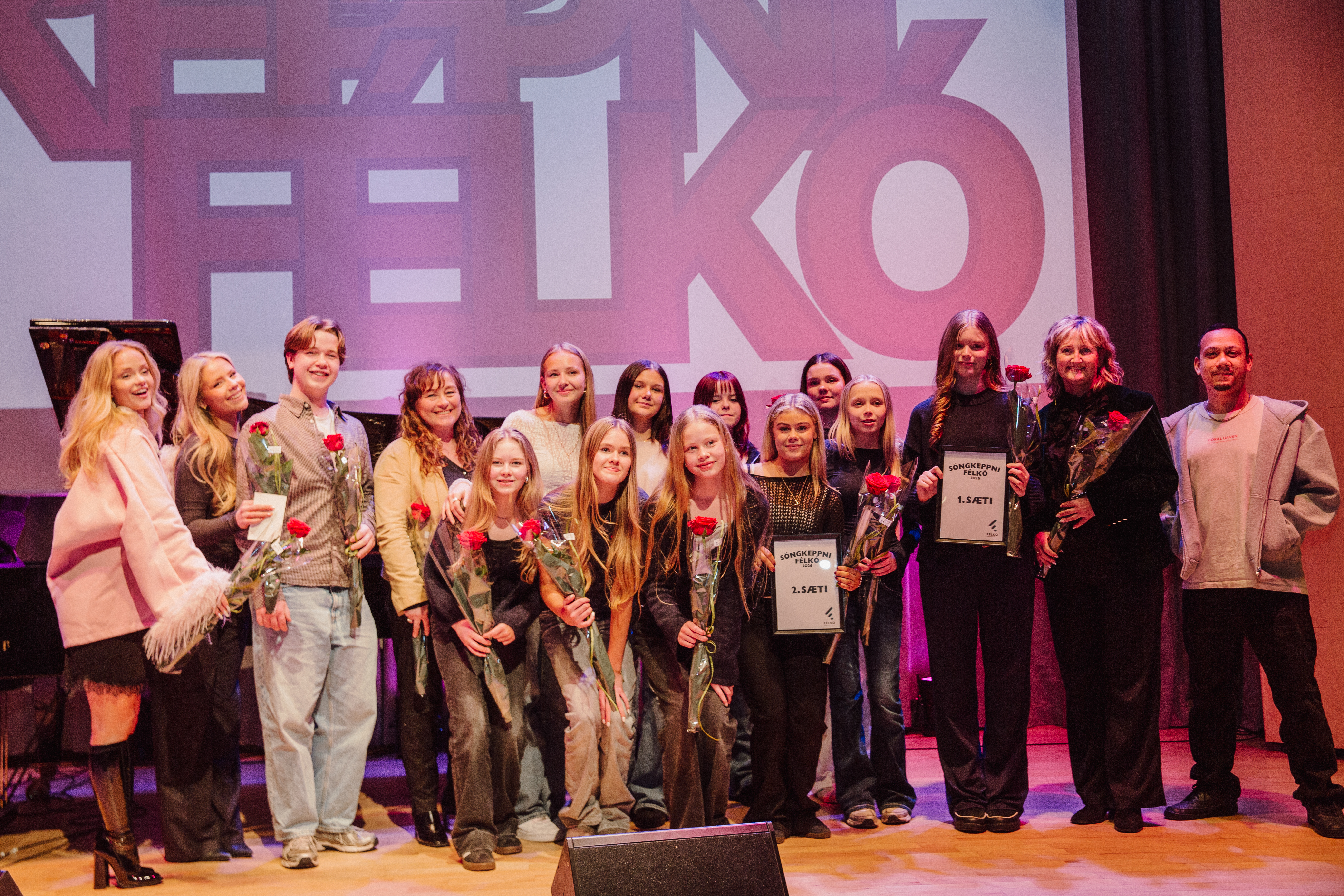 Þátttakendur í Söngkeppni Félkó Þátttakendur í Söngkeppni Félkó