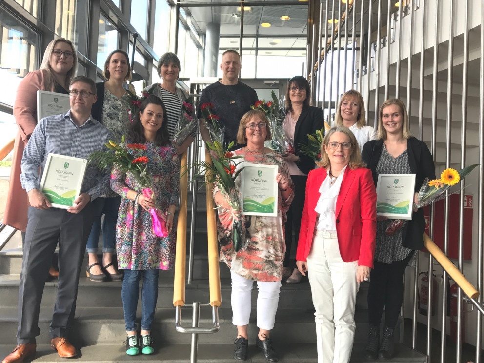 Handhafar Kópsins 2017.