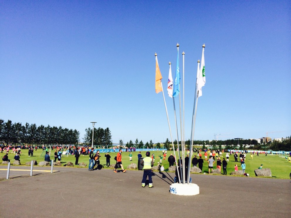 Þátttakendur í Kópavogsdal.