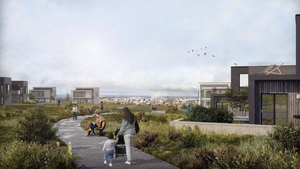 Vatnsendahvarf. Mynd/Nordic Office of Architecture