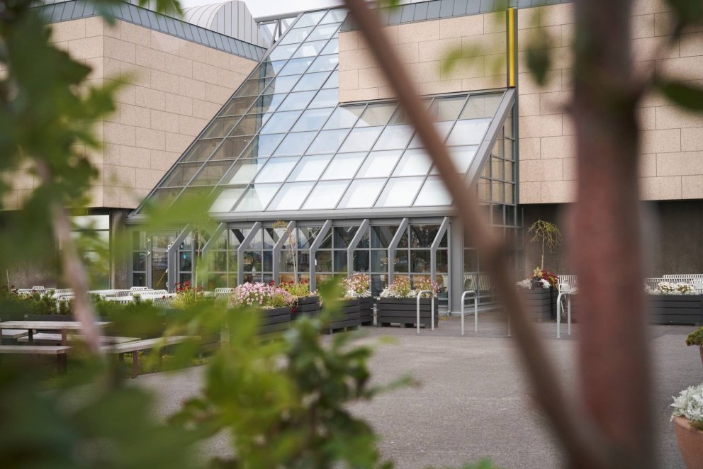 Skúlptúrgarðurinn verður staðsettur við vestanvert Gerðarsafn með þremur listaverkum eftir Gerði.