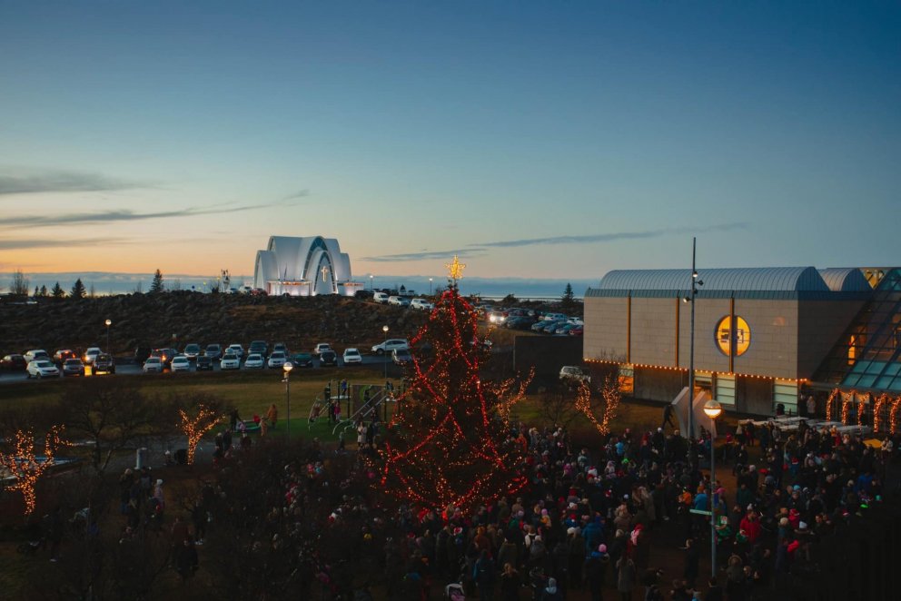 Frá Aðventuhátíð 2022.