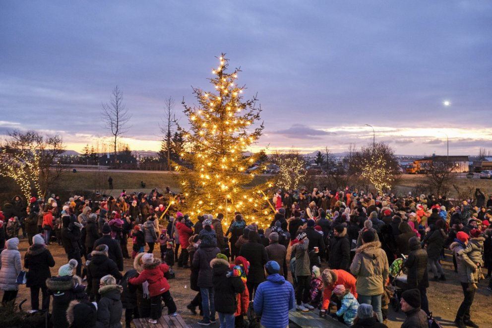 Frá aðventuhátíð 2018.