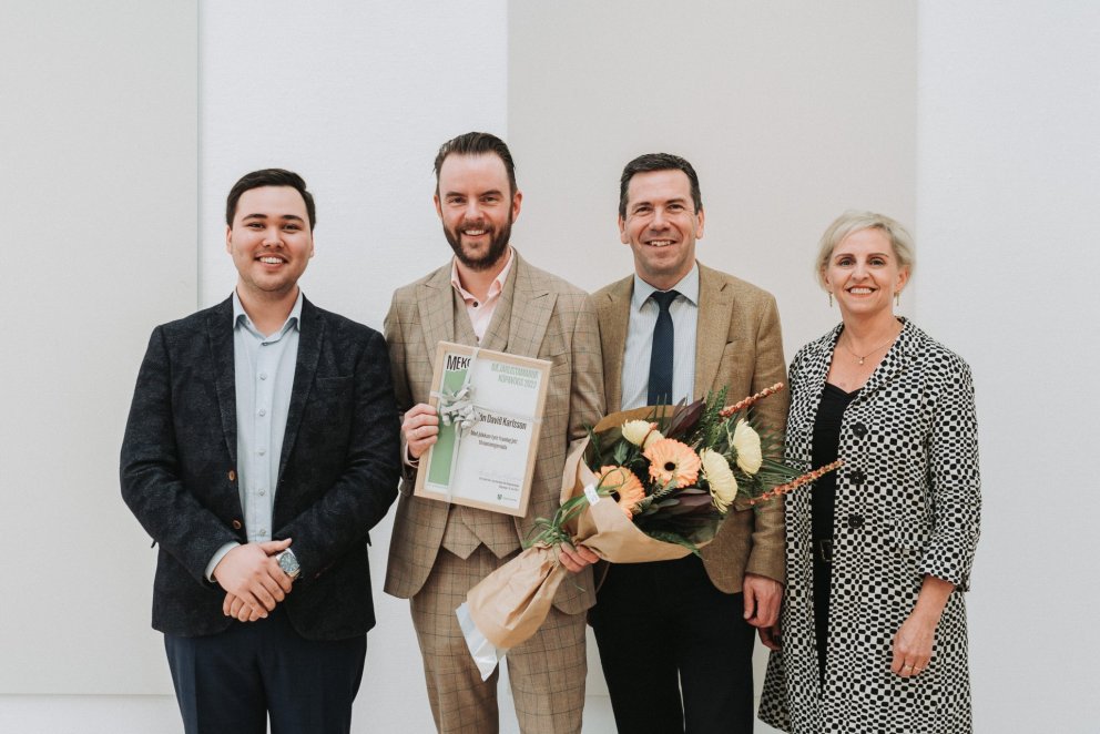 Guðjón Davíð Karlsson er bæjarlistamaður Kópavogs árið 2022.