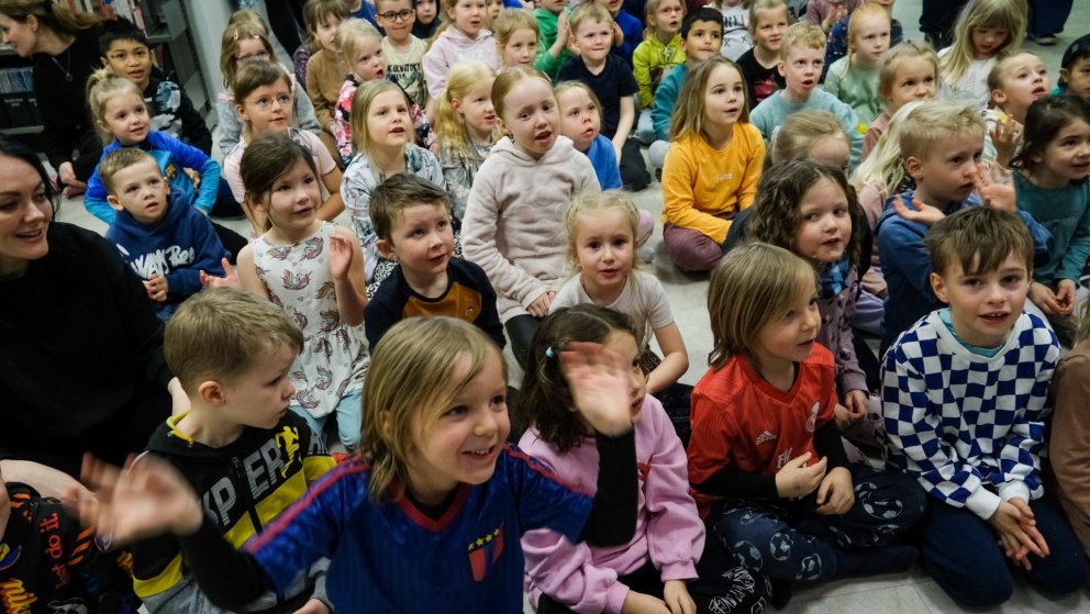 Frá upphafi Barnamenningarhátíðar í Kópavogi.