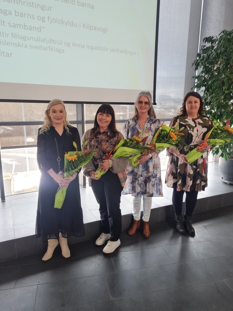 Innleiðingarteymi samþættrar þjónustu: Ásdís Emilía Gunnlaugsdóttir, Ingunn Mjöll Birgisdóttir, Jóh…