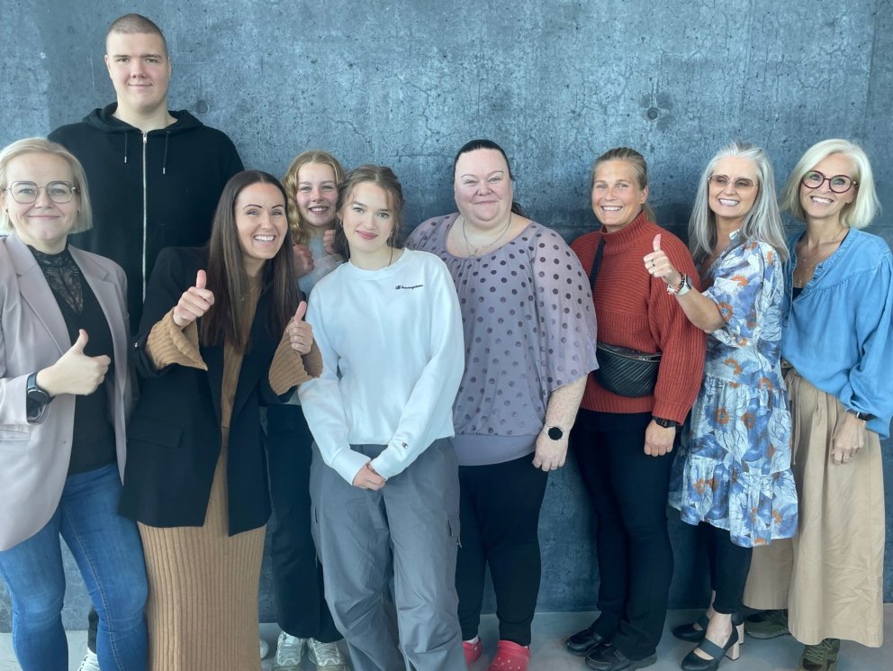 Hluti fulltrúa Kópavogs á farsældarþingi 2023.