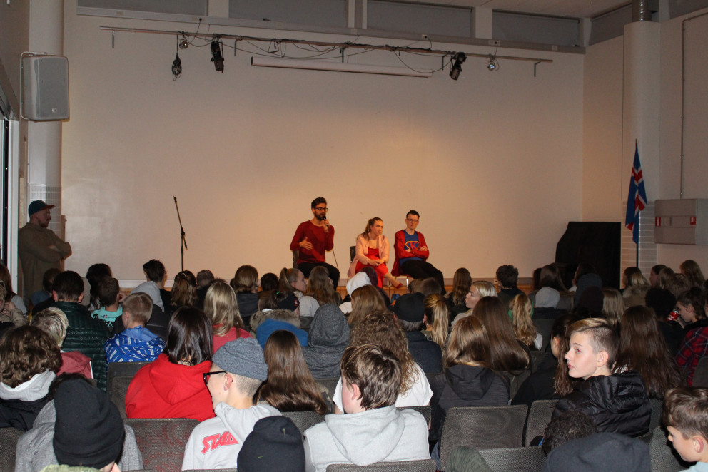 Frá dagskrá forvarnarviku í félagsmiðstöðinni Pegasus.