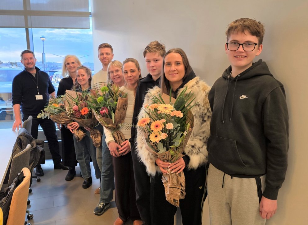 Á myndinni eru frá vinstri: Victor Berg Guðmundsson, Ingibjörg Ýr Pálmadóttir, Hafdís Helgadóttir, &hellip;