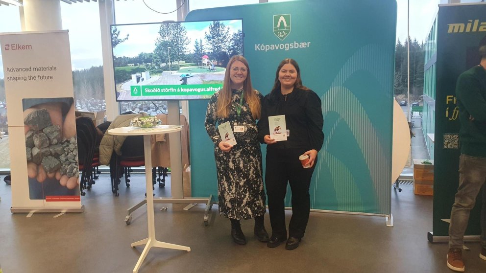 Fulltrúar Kópavogsbæjar á Framadögum.