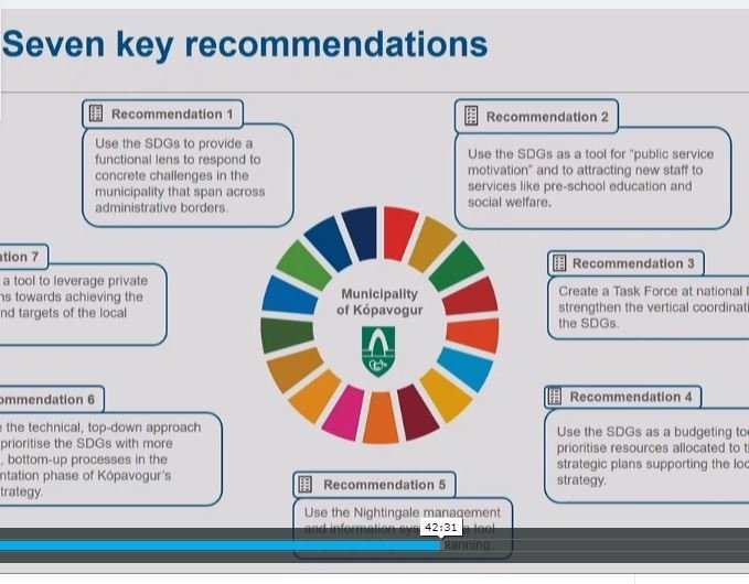 Frá kynningarfundi um Heimsmarkmið Sameinuðu þjóðanna fór fram miðvikudaginn 23. september.
