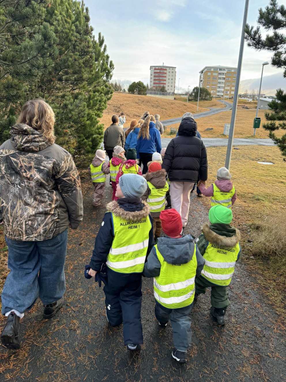 Gengið gegn einelti.