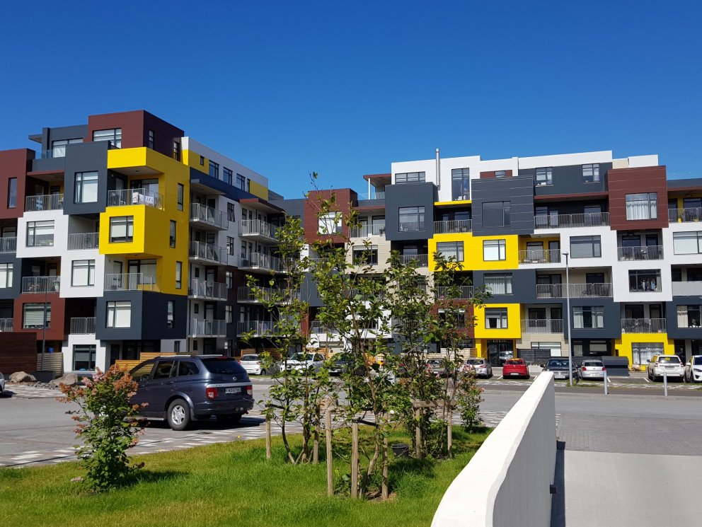Frá Glaðheimahverfinu 2020.