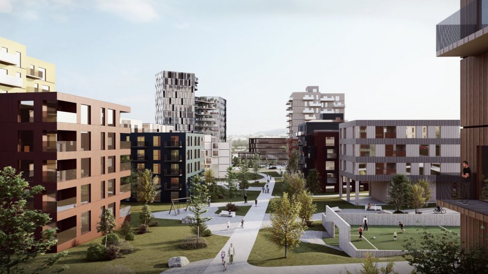 Glaðheimar - vesturhluti.