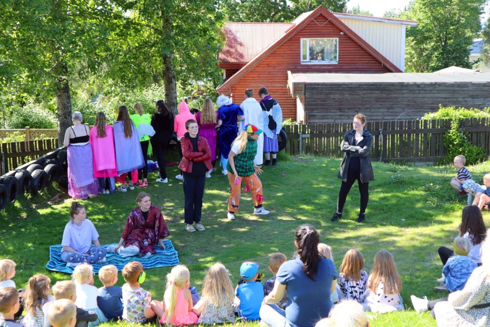 Götuleikhúsið í Kópavogi er hluti af sumrinu í bænum.