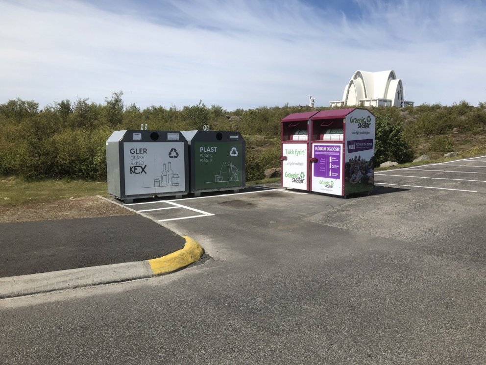 Grendagámar við menningartorfuna í Borgarholti.