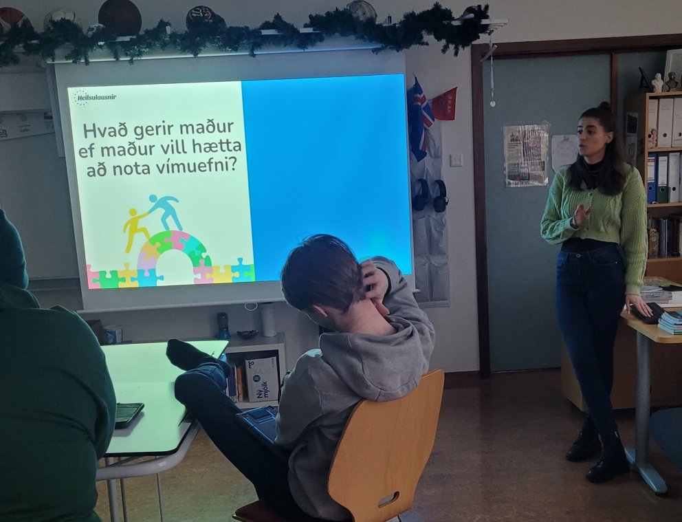 Frá fræðslu í Kópavogi.