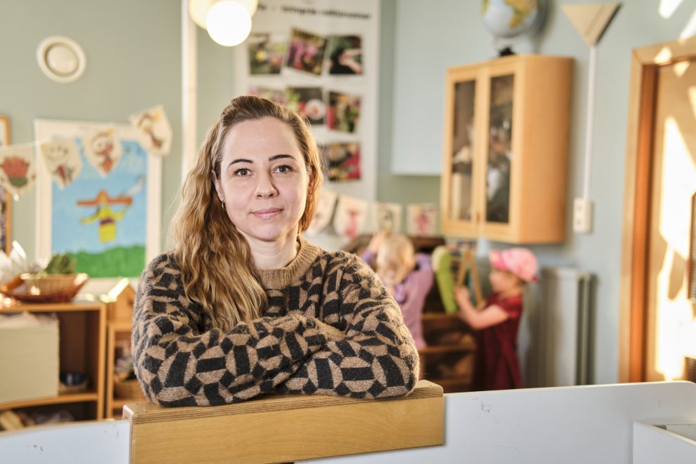 Hrönn Valgeirsdóttir leikskólakennari og MA í foreldrafræðslu.