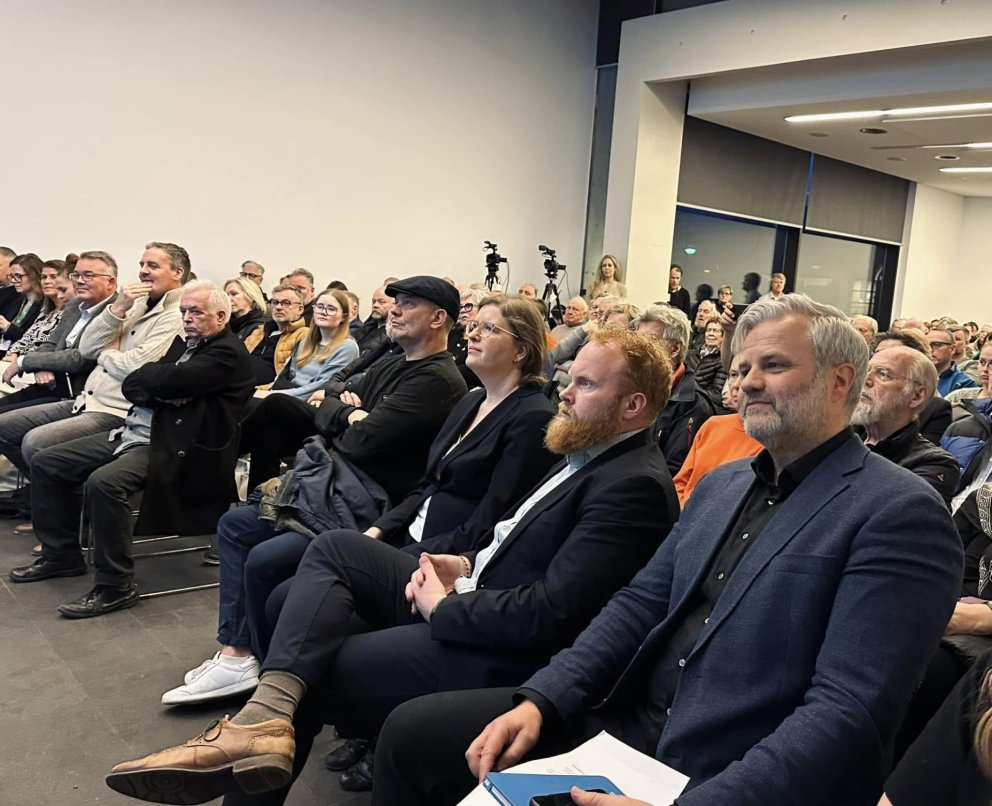 Frá íbúafundi í Kópavogi.