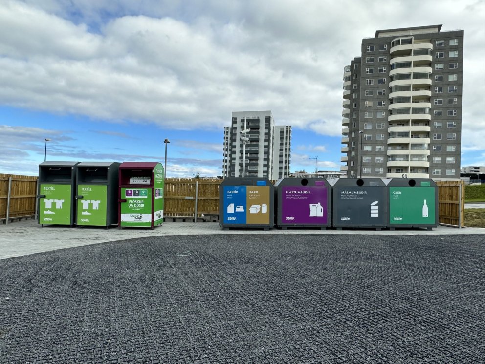 Ný grenndarstöð við Vallakór tekin í gagnið.