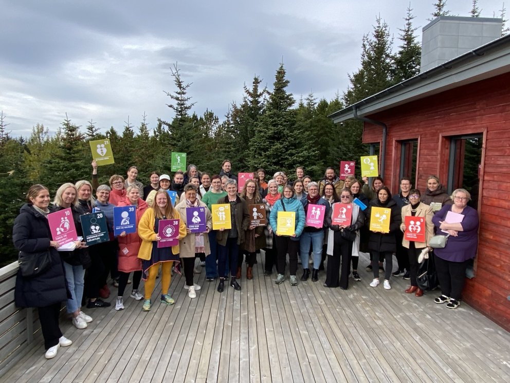 Réttindaskólaverkefnið er hluti af innleiðingu Barnasáttmála Sameinuðu þjóðanna.
