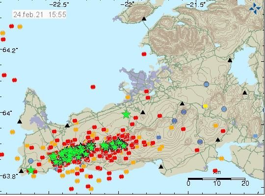 Mynd frá Veðurstofu Íslands.