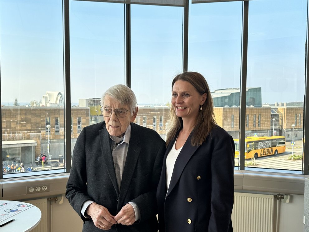 Jónas Ingimundarson og Ásdís Kristjánsdóttir