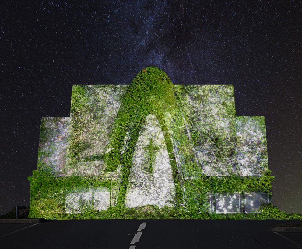 Hrund Atladóttir mun varpa verki á Kópavogskirkju og Borgarholtið á Safnanótt.