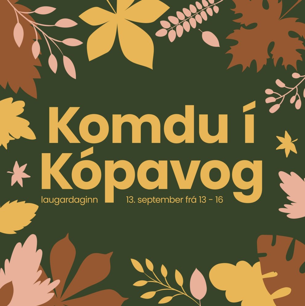 Vetrardagskráin er kynnt undir heitinu Komdu í Kópavog.