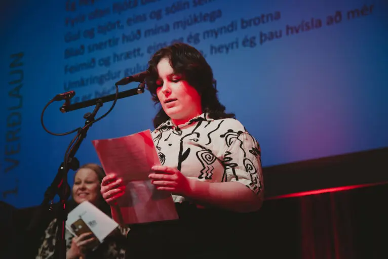 Frá Ljóðahátíð í Kópavogi 2023.