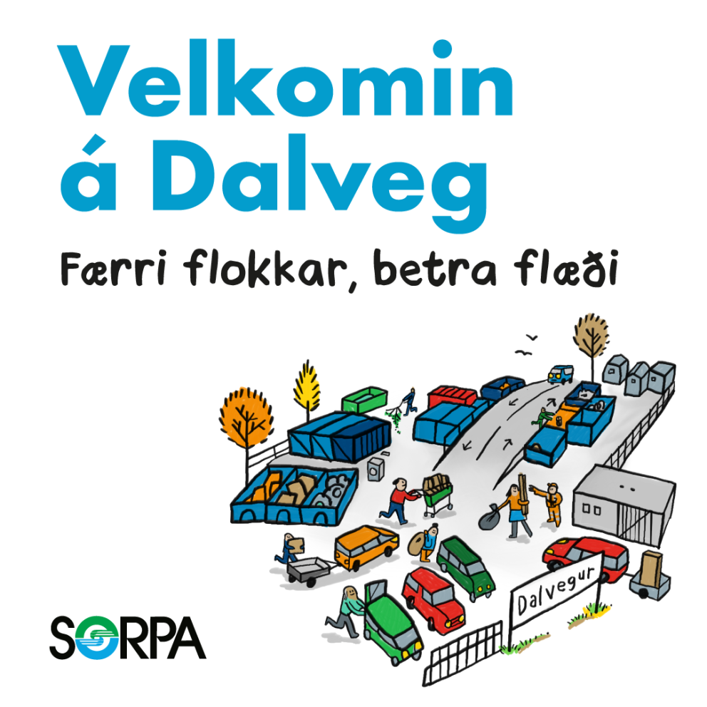 Þann 31. mars munu endurvinnslustöðvar okkar í Jafnaseli í Reykjavík og á Dalvegi í Kópavogi.