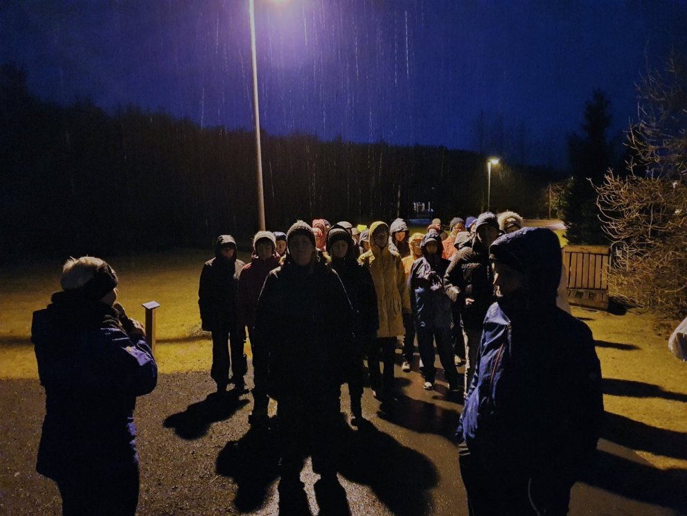 50 manns mættu í fyrstu núvitundargönguna í nóvember og var gerður góður rómur að.