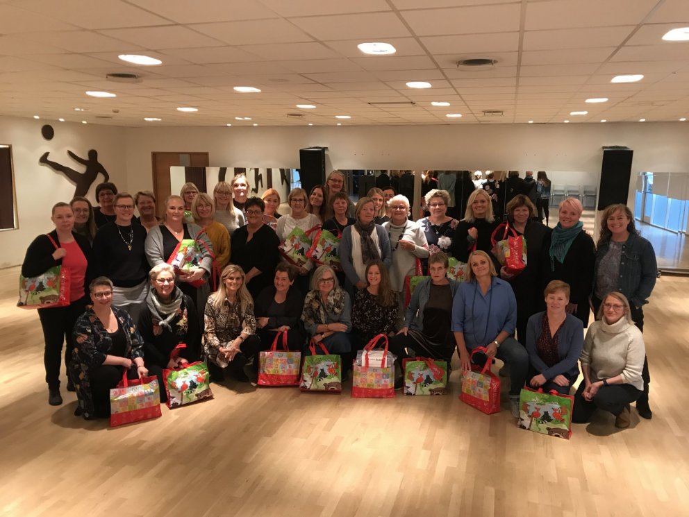 Leikskólastjórar í Kópavogi og starfsfólk menntasviðs Kópavogsbæjar tóku við námsefninu 