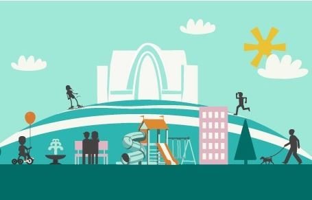 Alls verður 340 milljónum varið til framkvæmda í Okkar Kópavogi 2025-2028.