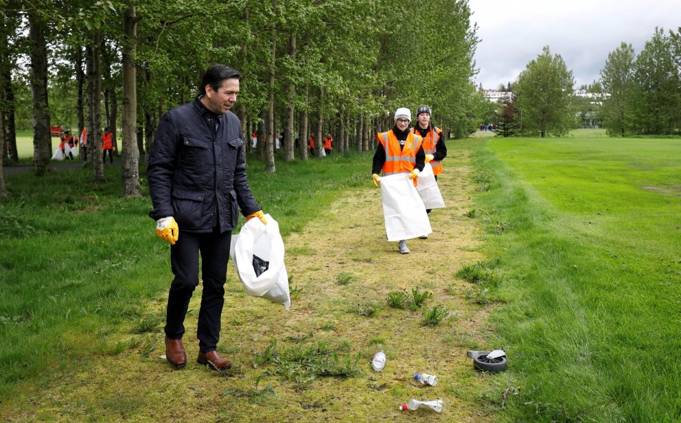Plokkað í Kópavogi 2018.