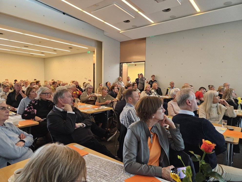 Samráðsfundurinn fór fram í safnaðaraheimili Kópavogs.