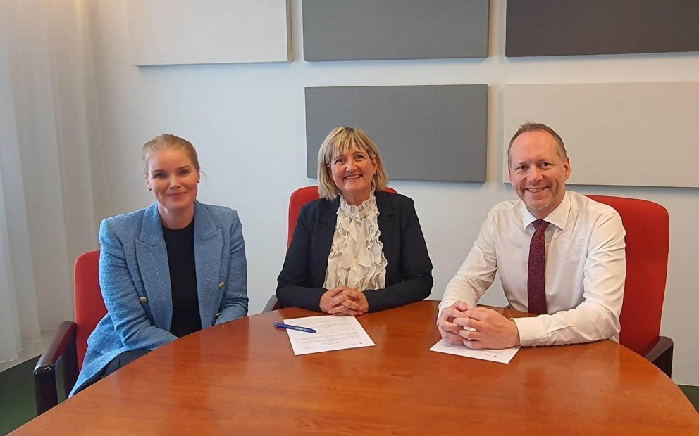 Sigrún Þórarinsdóttir, sviðstjóri velferðarsviðs hjá Kópavogsbæ, Björg Baldursdóttir, formaður velf…
